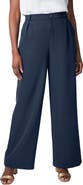 Jessica London Bi Stretch Wide Leg Pant