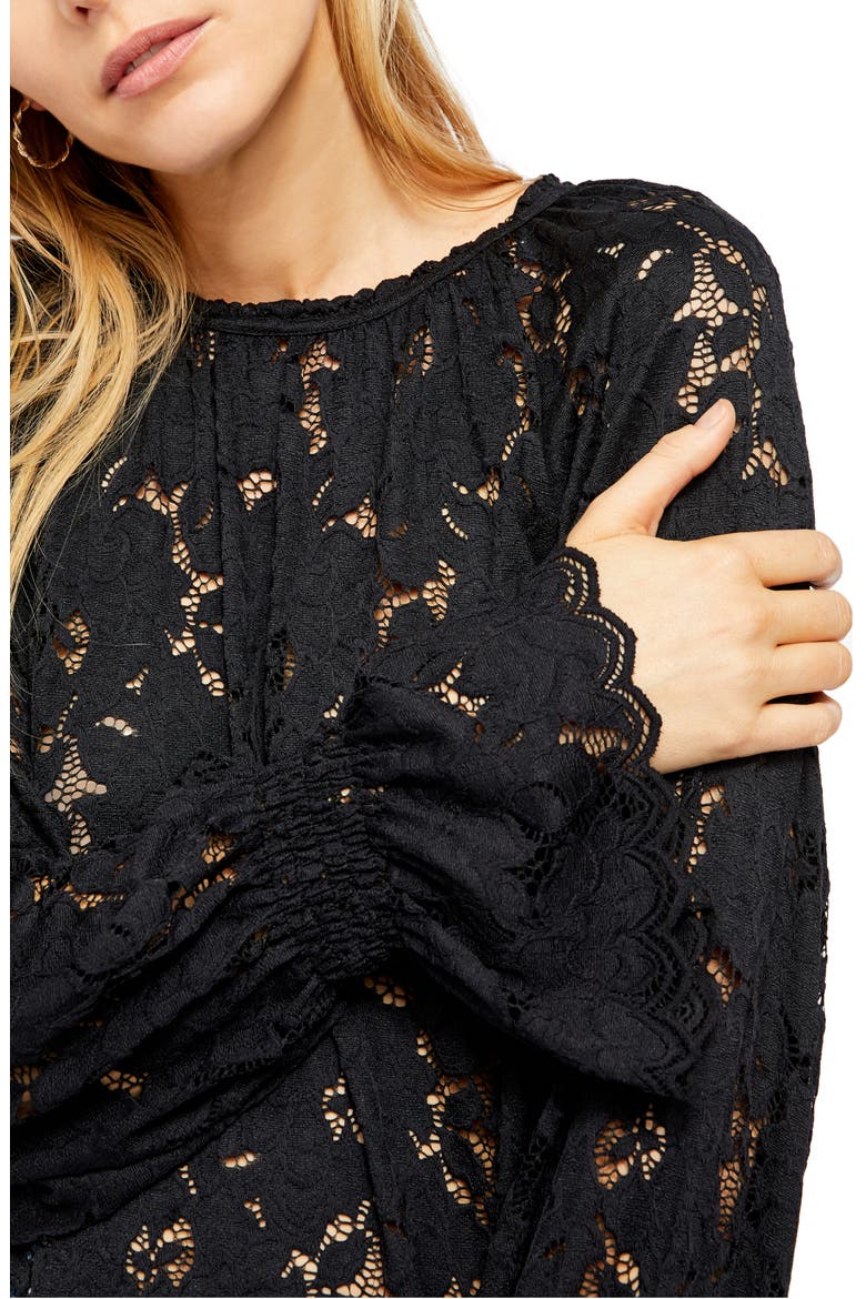 Olivia Lace Top, Alternate, color, BLACK
