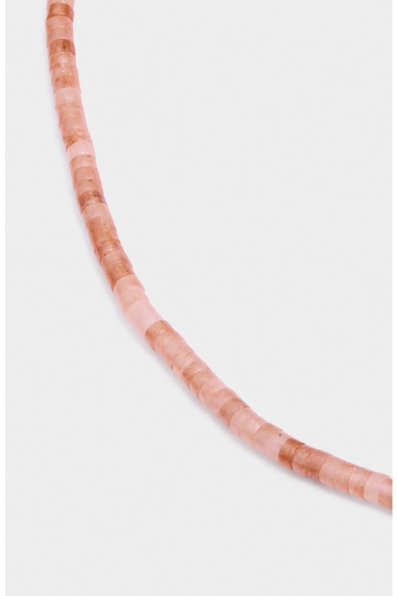 Sunset Glow Choker, Alternate, color, Gold