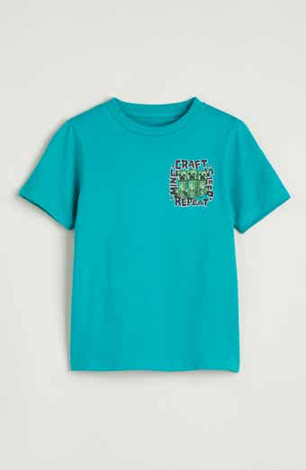 Tucker + Tate Kids' Minecraft Cotton Graphic T-Shirt