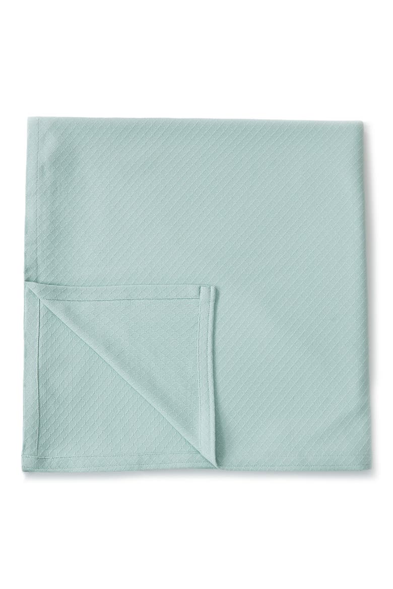 Egyptian Cotton Blanket, Main, color, GREEN