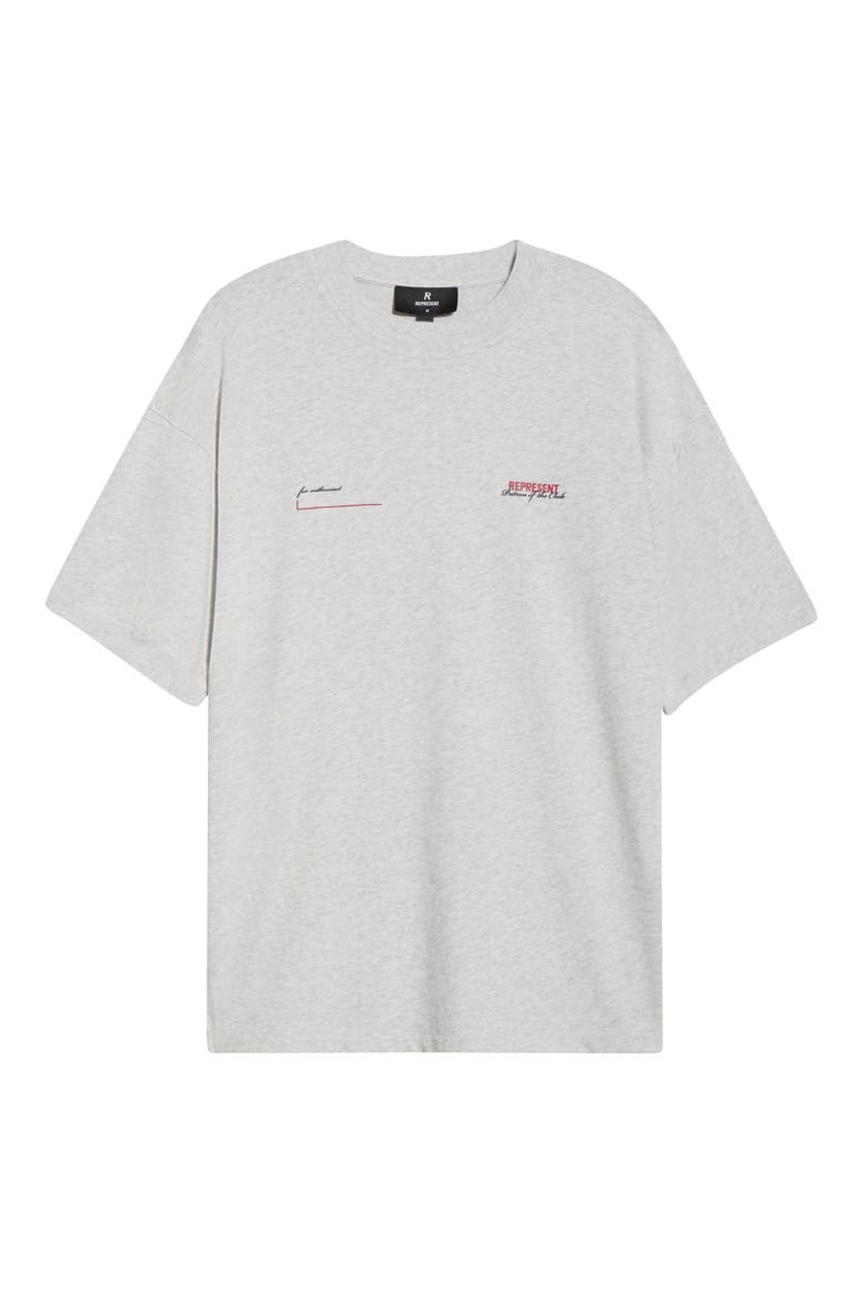Patron of the Club Graphic T-Shirt, Alternate, color, CREAM MARL
