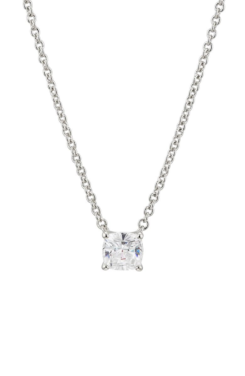 Nadri Modern Luv Cubic Zirconia Pendant Necklace, Main, color, 
