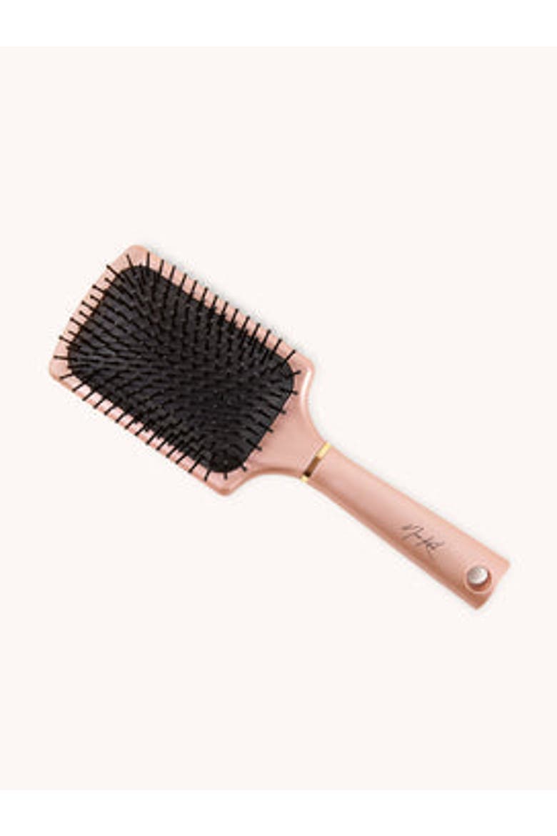 X NKB Paddle Brush, Alternate, color, Rose Gold