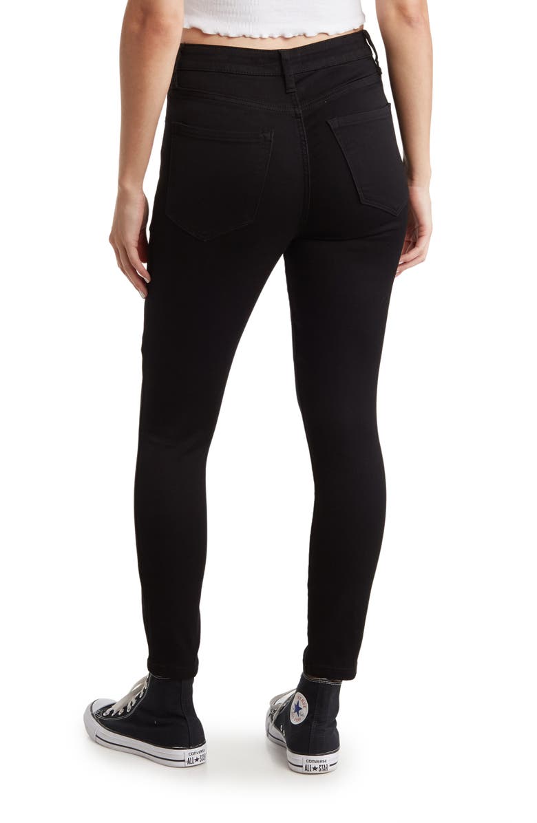 STS Blue Brie Ultra High Waist Skinny Jeans, Alternate, color, Black Jm