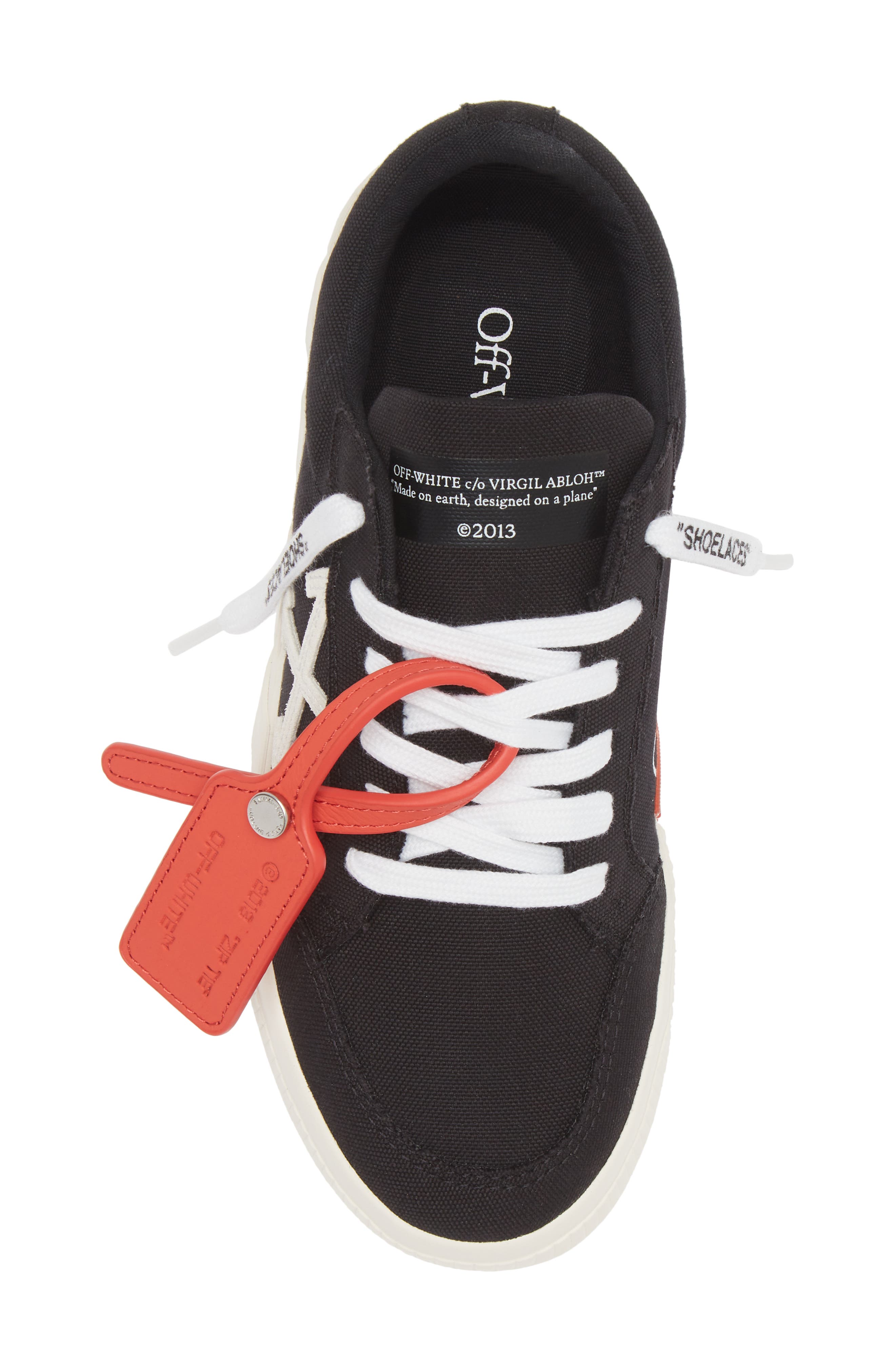 Off-White Vulcanized Low Top Sneaker, Alternate, color, 