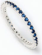 Mint & Lily December Birthstone Eternity Stacking Ring