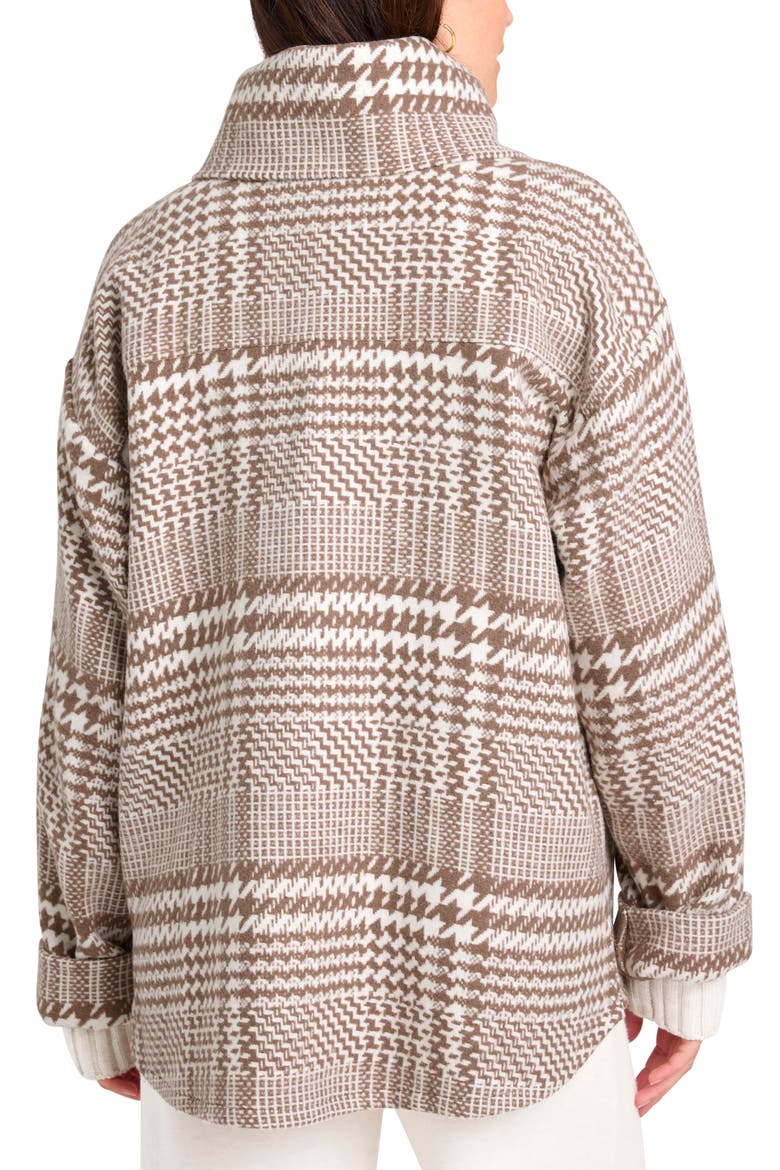 x @cellajaneblog Plaid Jacket, Alternate, color, TOAST PLAID