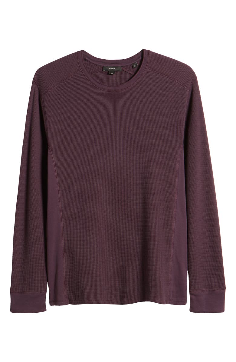 Vince Thermal Long Sleeve T-Shirt, Alternate, color, Napa