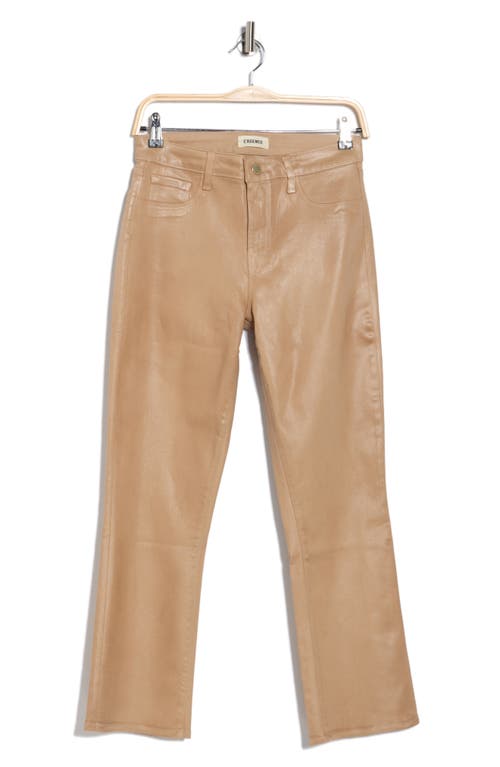 L Agence L'agence Tati High Waist Ankle Micro Bootcut Jeans In Neutral
