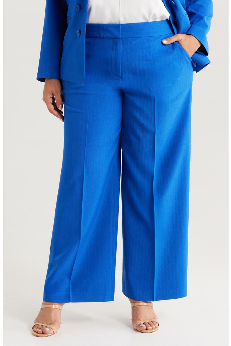 Wide Leg Pants, Main, color, NEW ROYAL