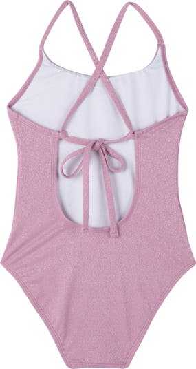 Sparkles Criss Cross Tie Back One Piece