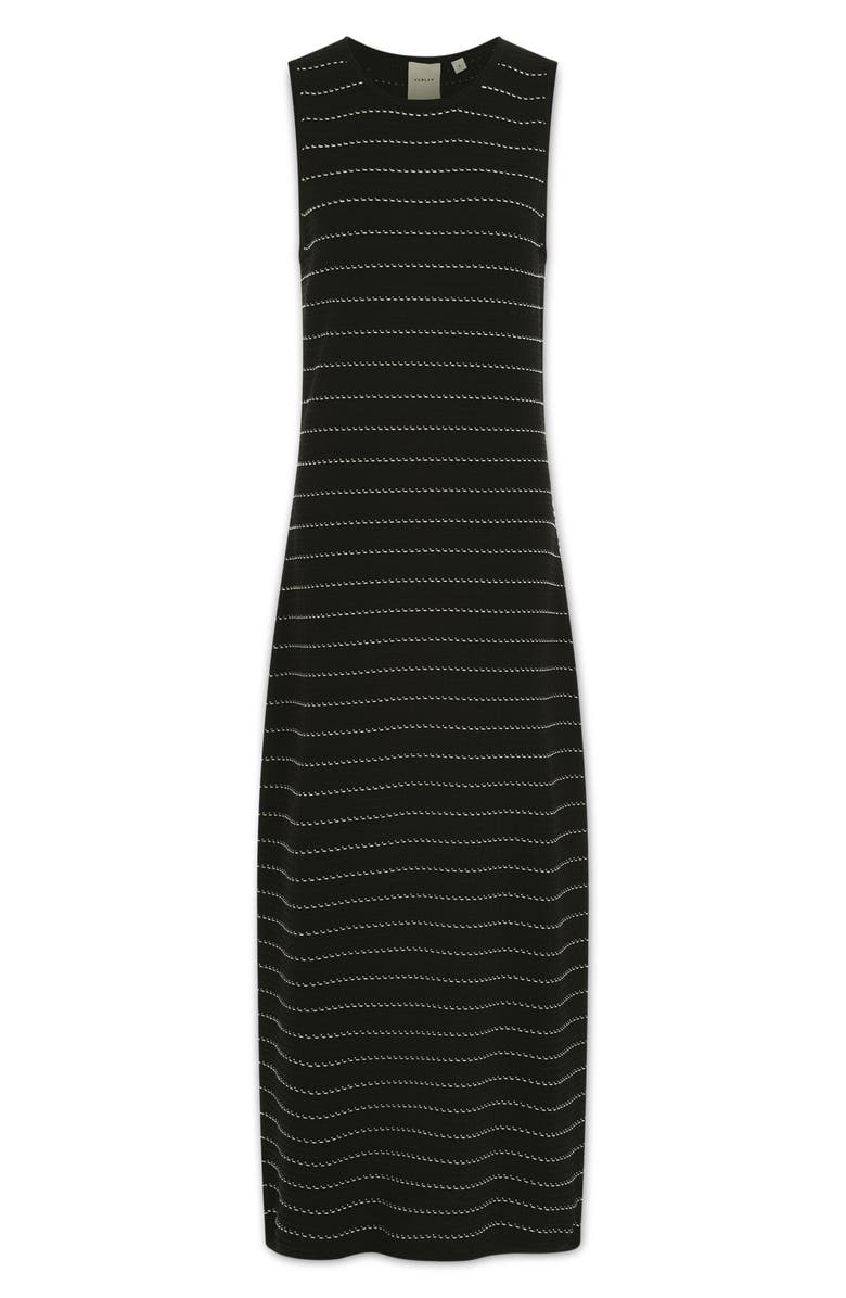Varley Beesley Stitch Knit Midi Dress, Alternate, color, Black