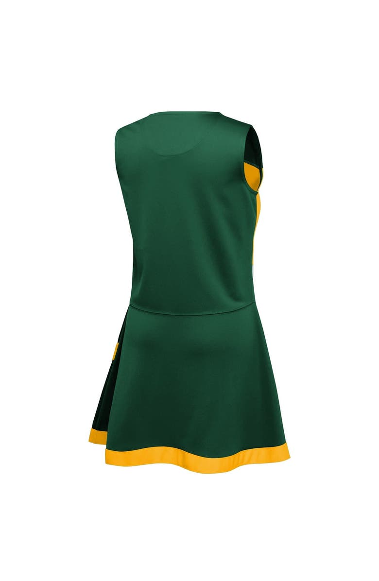 Outerstuff Girls Preschool Green Green Bay Packers Two-Piece Cheer Captain Jumper Dress with Bloomers Set, Alternate, color, Green