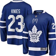 FANATICS Men's Fanatics Matthew Knies Blue Toronto Maple Leafs Home Premier Breakaway Player Jersey