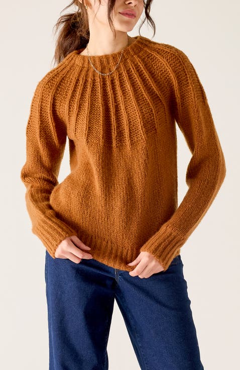 Noelle Ribbon Cashmere Sweater