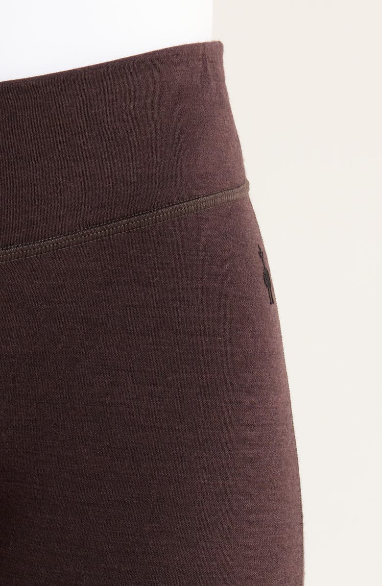 Smartwool Classic Merino Wool Thermal Leggings, Alternate, color, Mink Heather