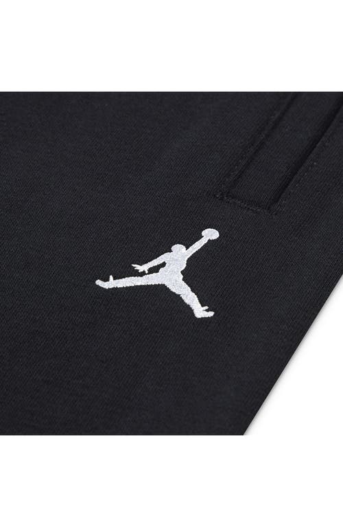 Jordan Big Boys Motion, Versatility And Performance Fleece Pants In Black