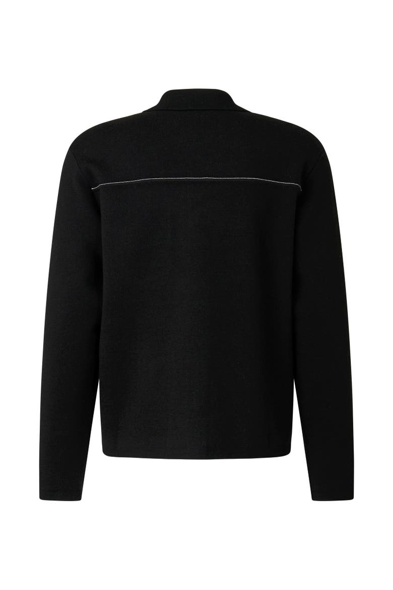 Olaf Knit Jacket, Alternate, color, Black