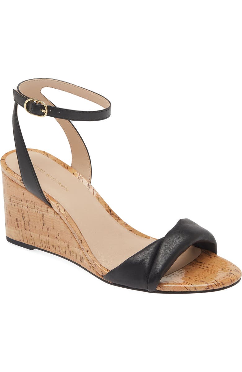 Stuart Weitzman Everly Wedge Sandal, Main, color,