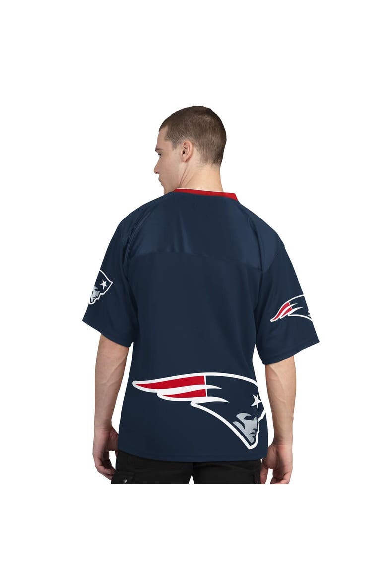 Men's Starter Navy/White New England Patriots Short Sleeve & Long Sleeve T-Shirt Combo Pack, Alternate, color, Navy