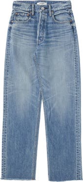 MOUSSY Olivia High Waist Wide Leg Jeans