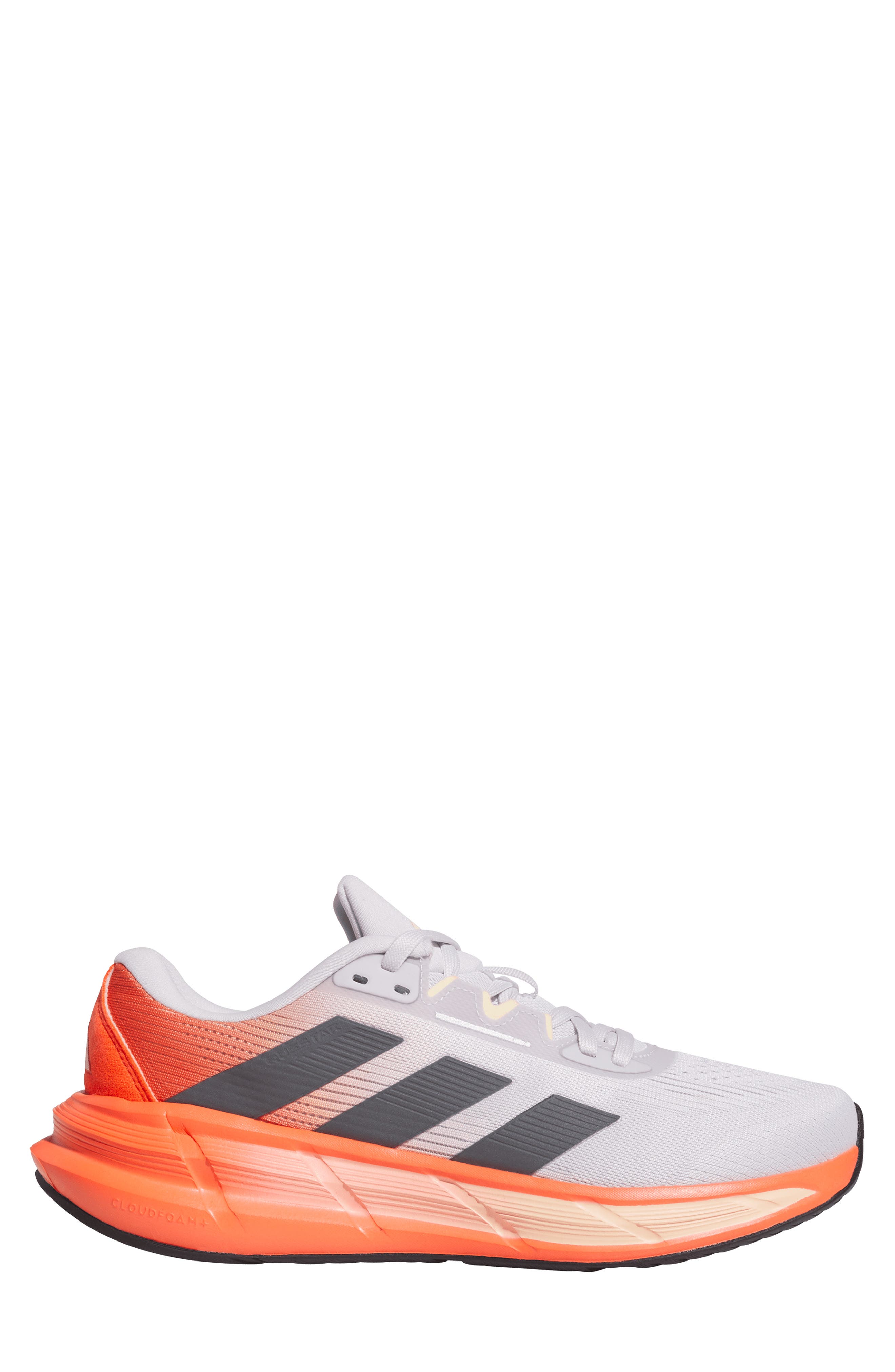 adidas Questar 3 Running Shoe, Alternate, color, Dash Grey/ Semi Impact Orange