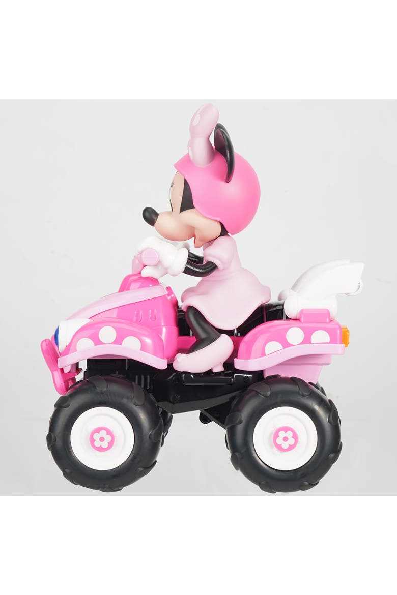 Minnie RC Toy Vehicle, Light Up, Remote Control, Alternate, color, Multicolored
