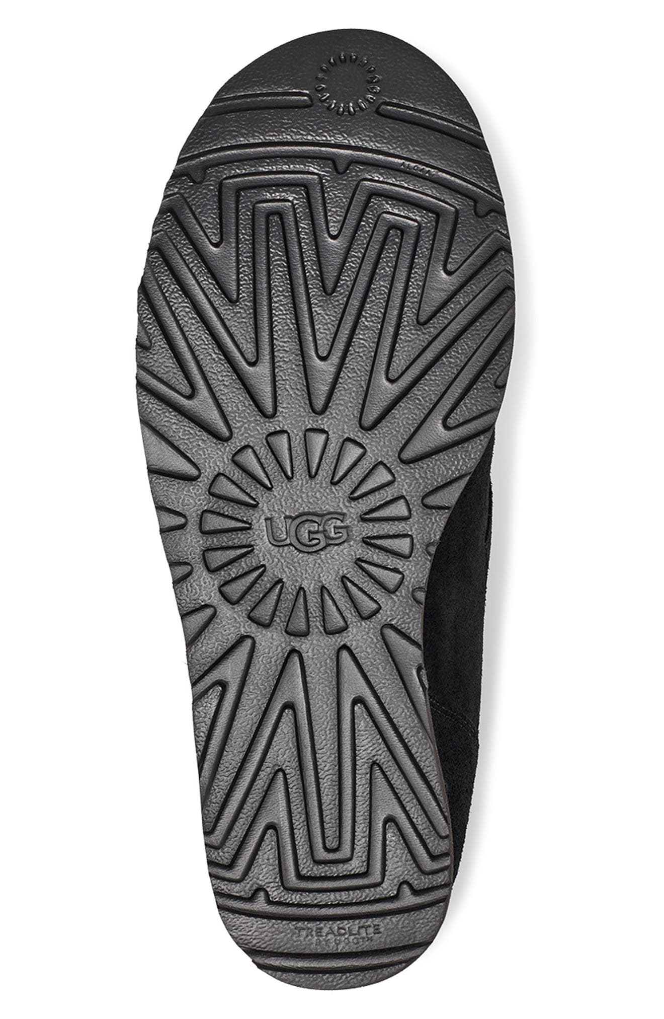 UGG<sup>®</sup> UGG Classic Femme Lace-Up Genuine Shearling Lined Bootie, Alternate, color, 