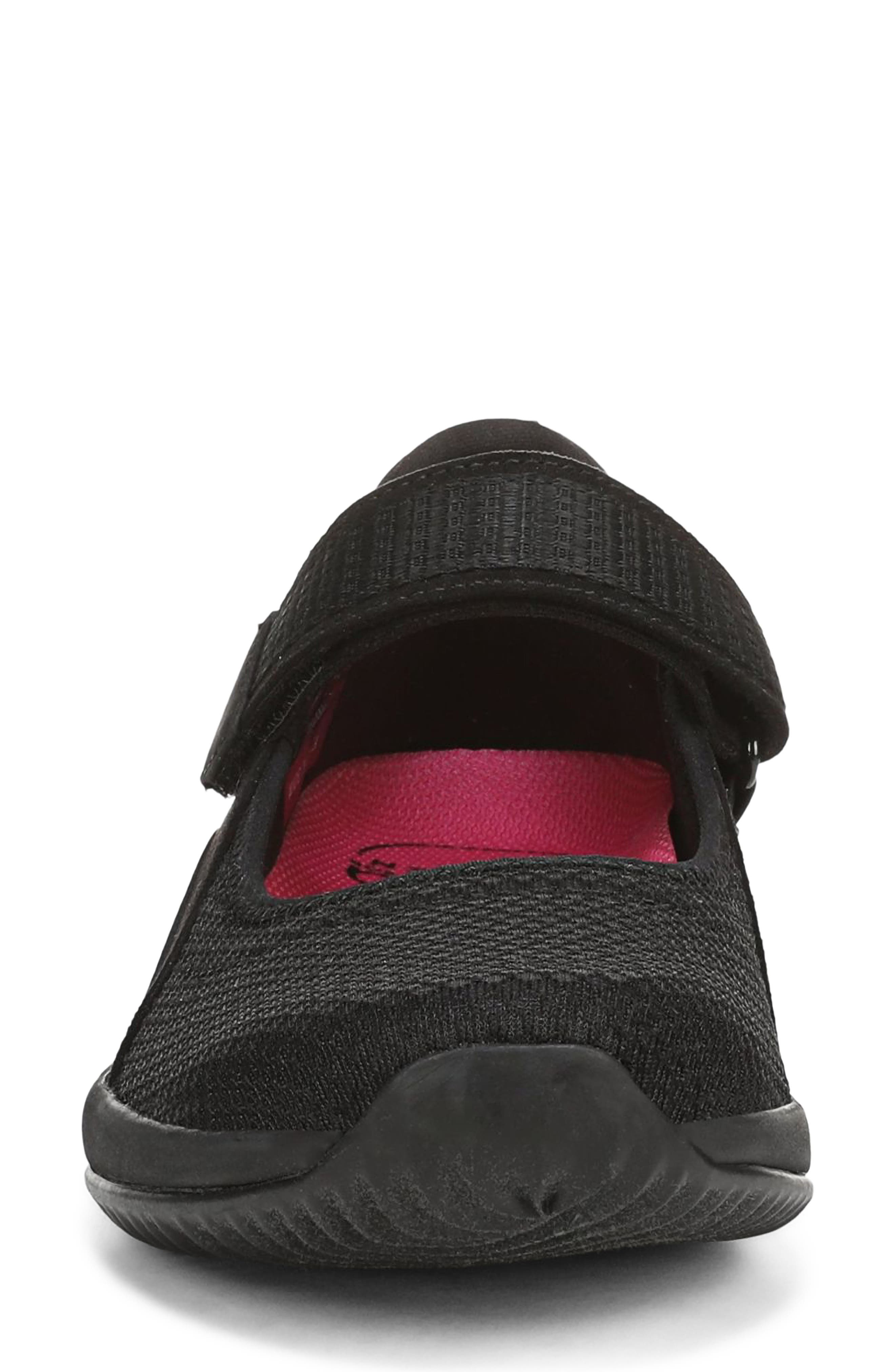 Echo Knit Mary Jane Sneaker, Alternate, color, BLACK/ BLACK