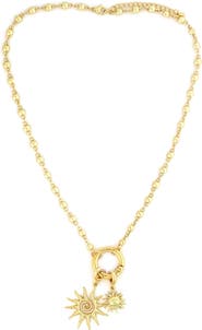 Panacea Sunburst Pendant Necklace