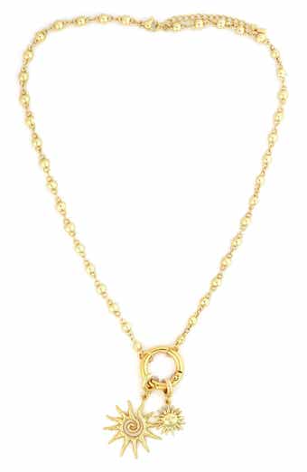 Sunburst Pendant Necklace