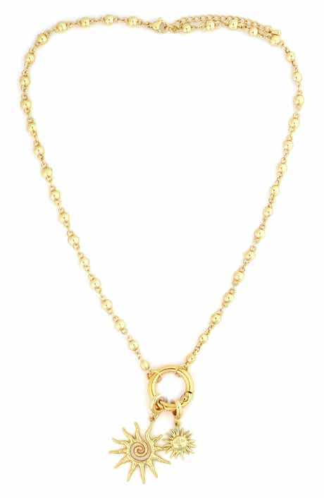 Sunburst Pendant Necklace