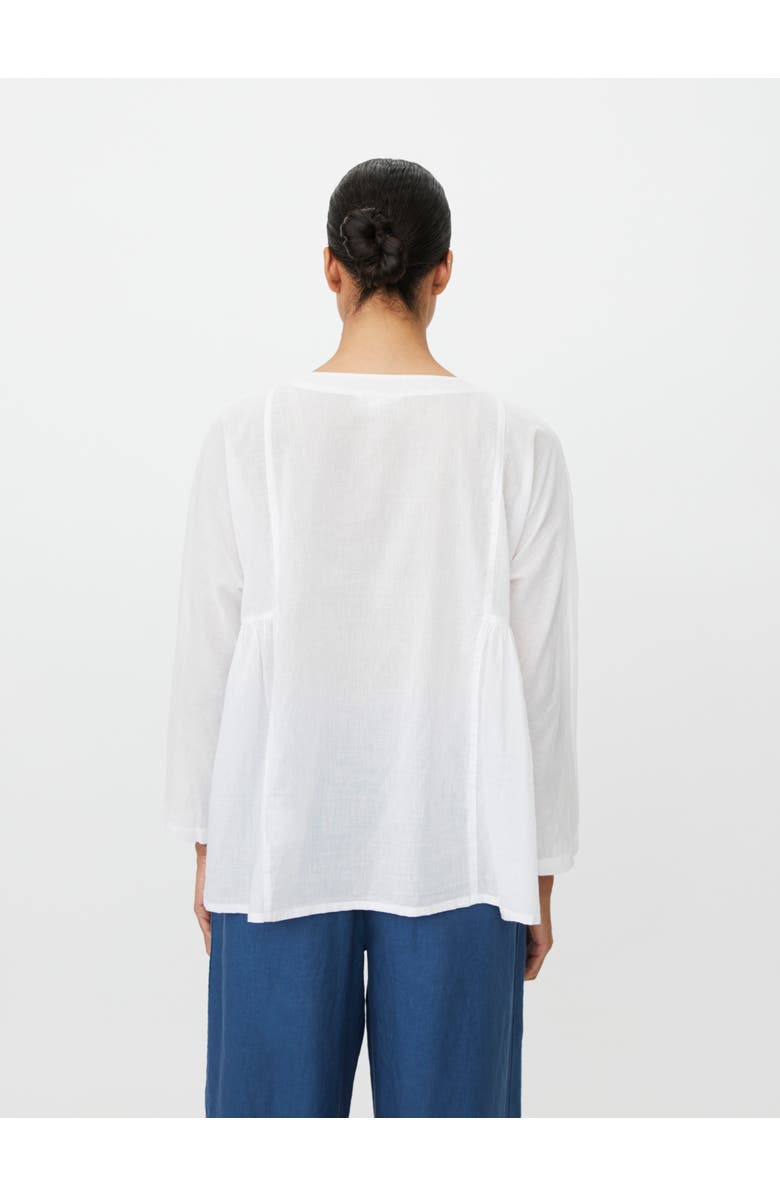 Masai Copenhagen MaIanelle Round Neck Blouse, Alternate, color, White