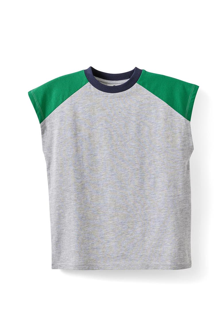 Kid's Franky Tank, Main, color, Grey Marle Deep Mint Squid