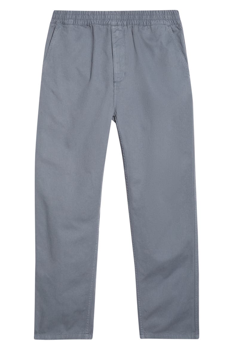 Flint Straight Leg Twill Pants, Alternate, color, COZY BLUE (GARMENT)