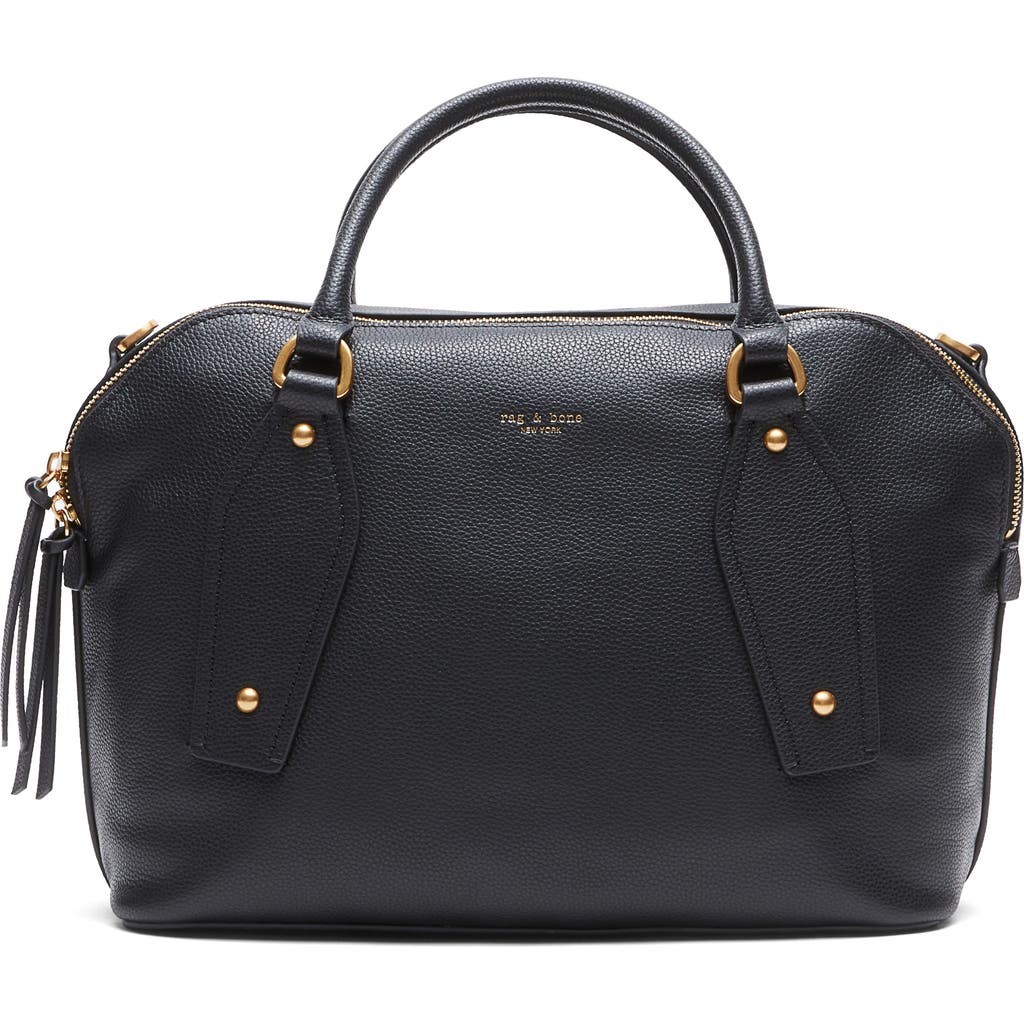 Rag & Bone Gramercy Medium Satchel Bag In Black