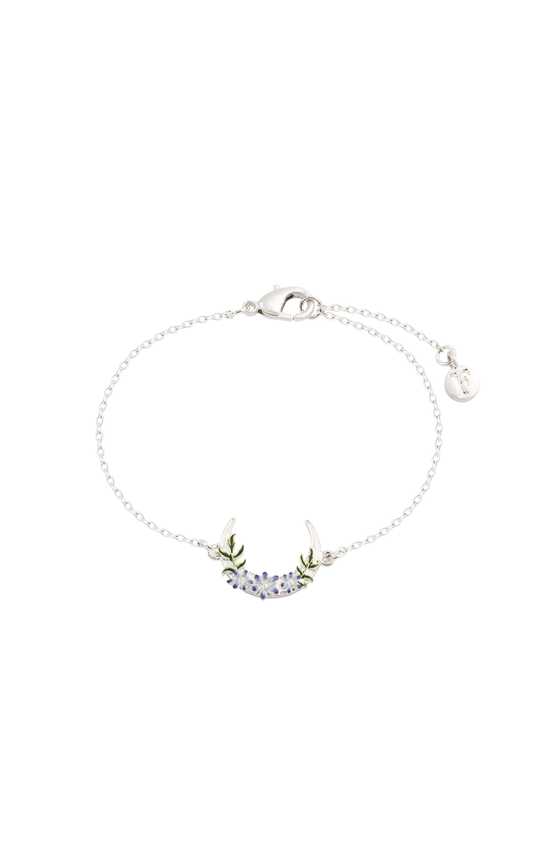 Fable England Nightshade Moon Silver Bracelet, Main, color, Silver