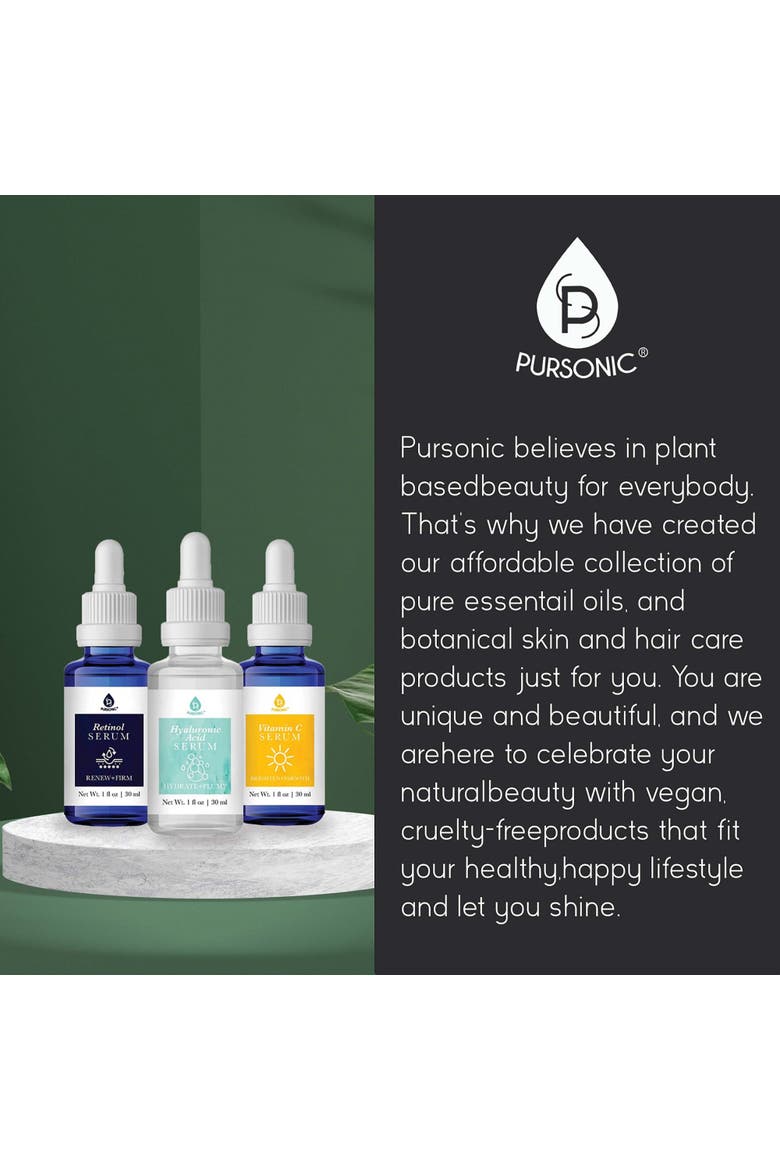 PursonicAnti-Aging Serum Set, Alternate, color, Multicolor