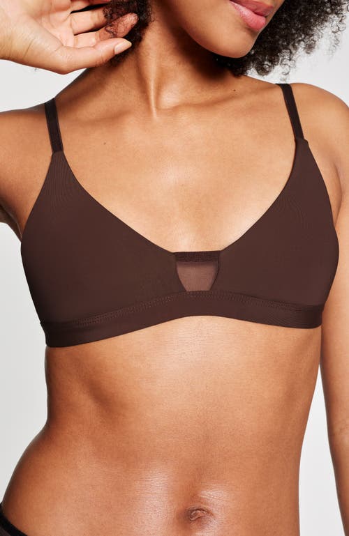 Pepper Limitless Wirefree Scoop Bra In Espresso