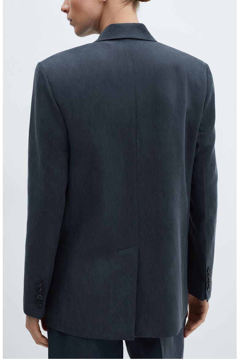 Bilbao Blazer, Alternate, color, PETROL BLUE