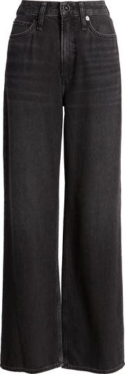 rag & bone Featherweight Logan Mid Rise Wide Leg Jeans rag & bone Featherweight Logan Mid Rise Wide Leg Jeans