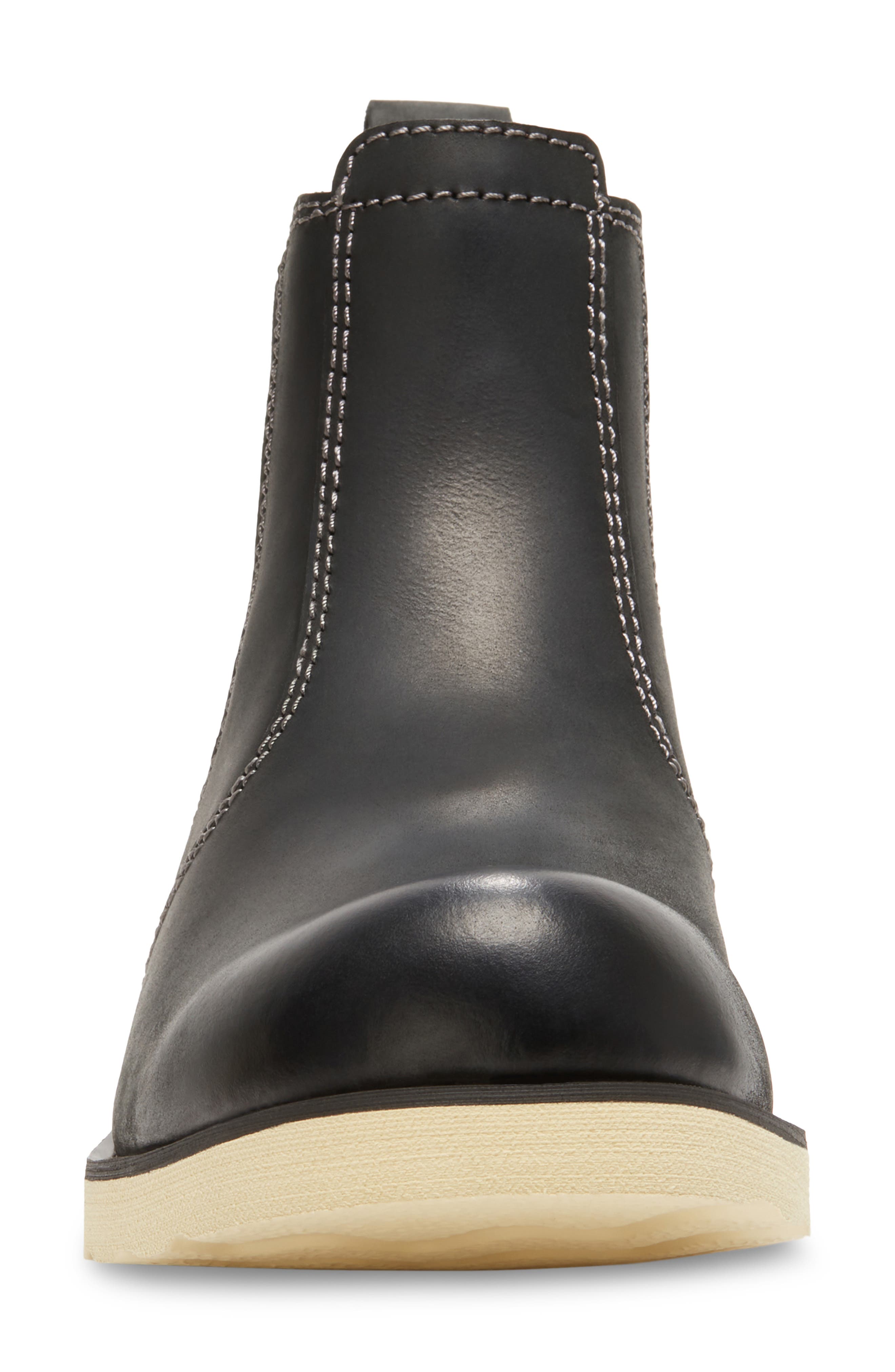 Eastland Herman Water Resistant Chelsea Boot, Alternate, color, Black