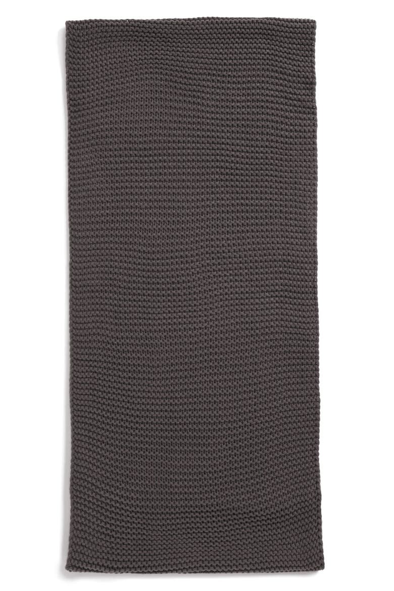 Ribbed Infinity Scarf, Alternate, color, CHARCOAL