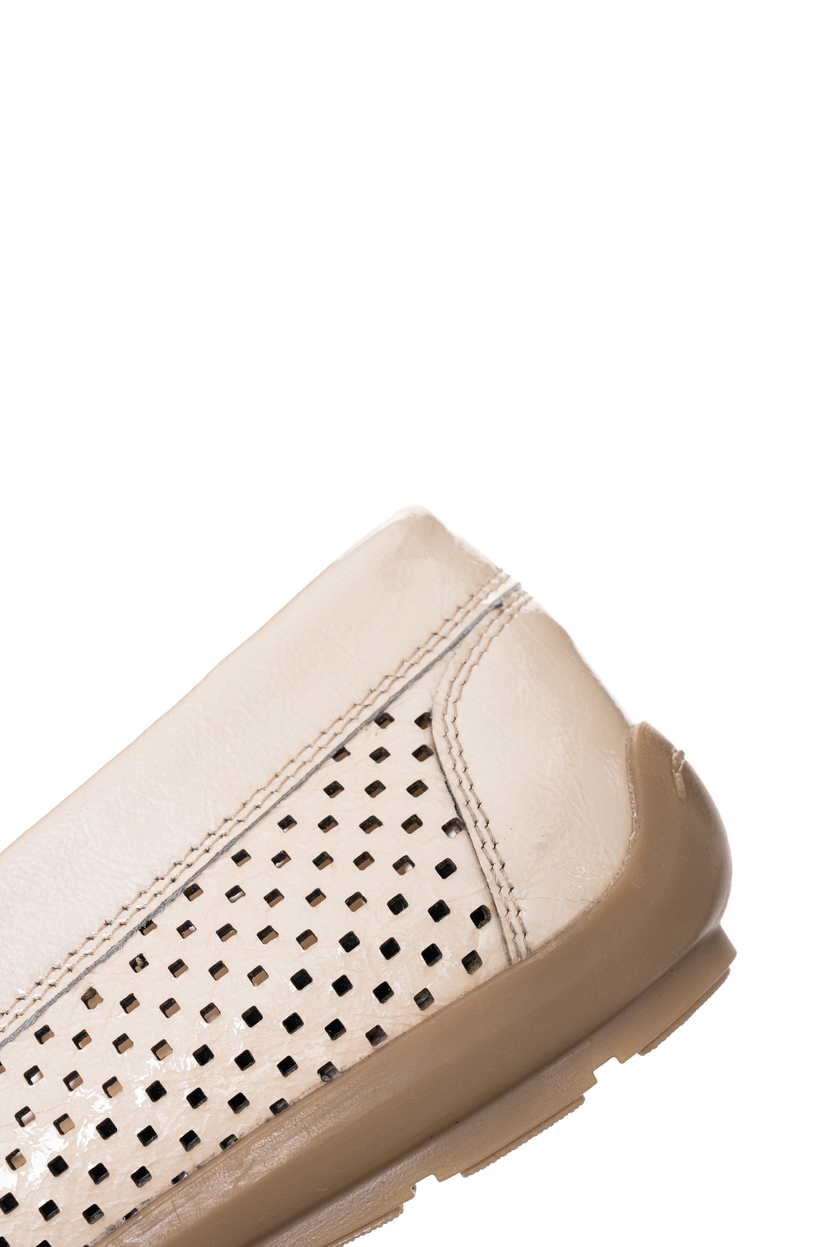 ara Amarillo Perforated Loafer, Alternate, color, Shell
