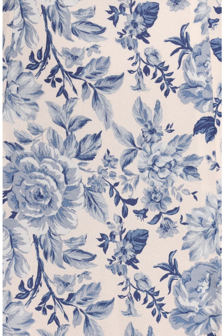 Azura Floral Tie Strap Maxi Dress, Alternate, color, PARISIAN BLUE