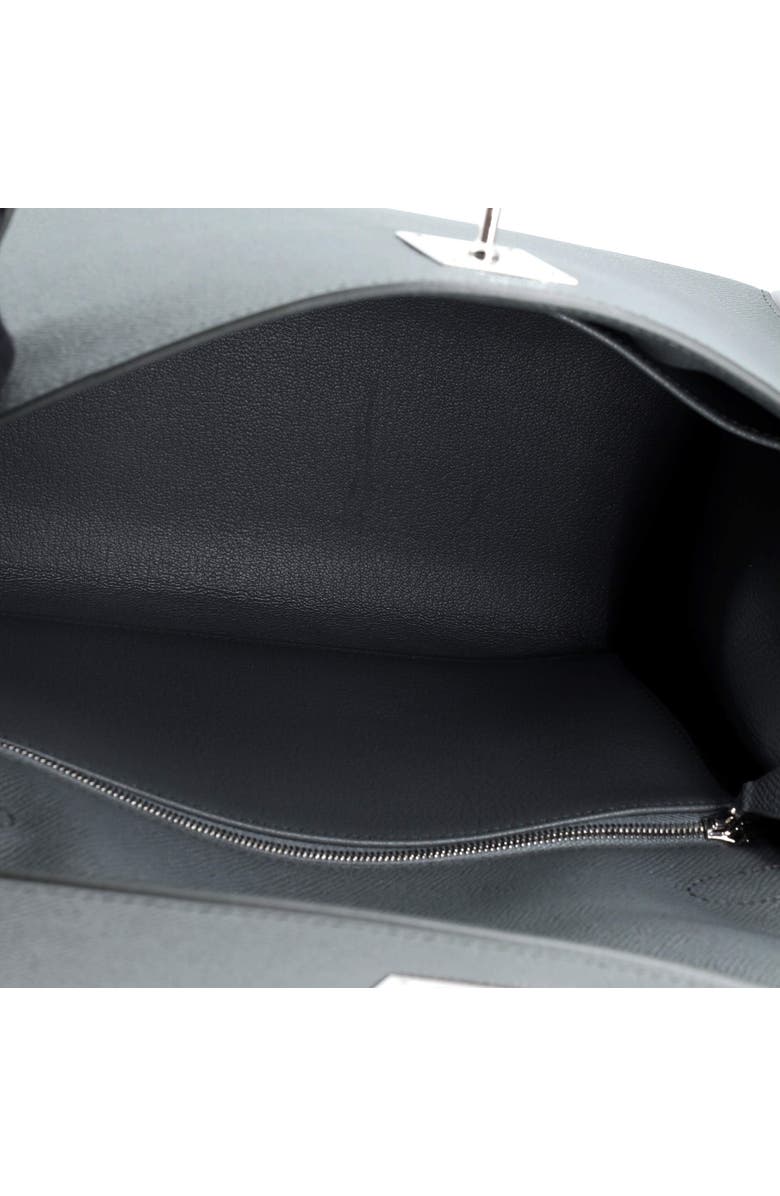 Pre-Owned Hermes Kelly Handbag Green Epsom with Palladium Hardware 28, Alternate, color, Vert Amande