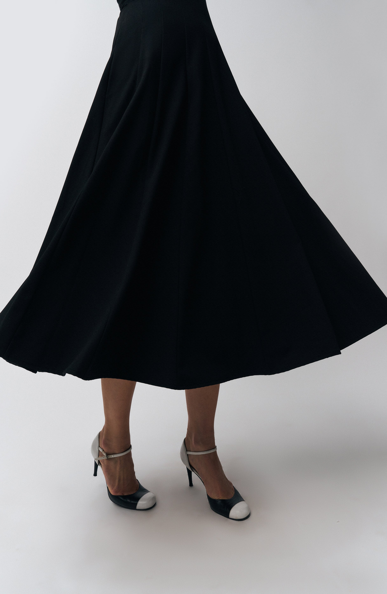 Guizio Leila Dress, Alternate, color, Black