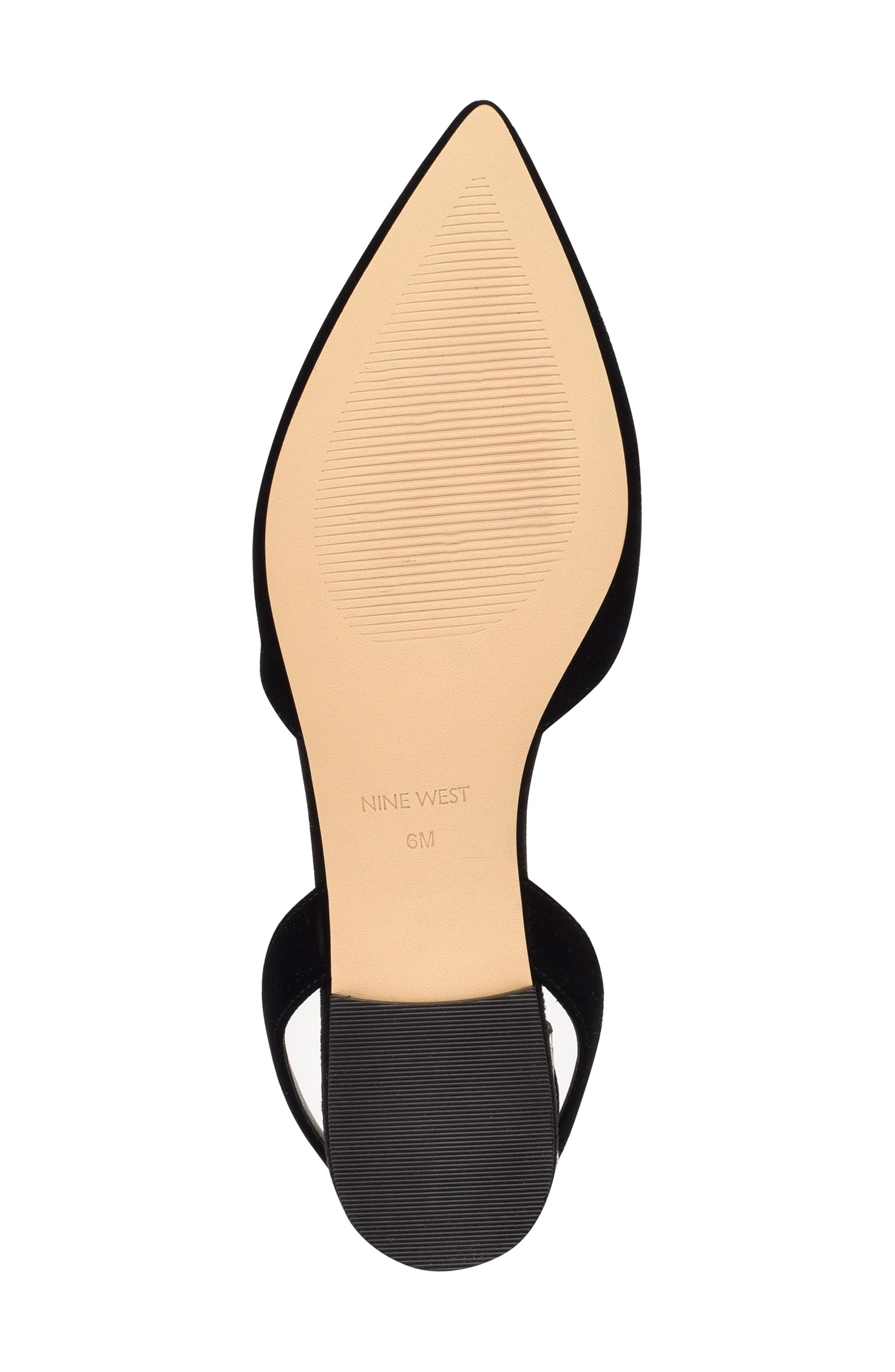 Nine West Briy Ankle Strap Flat, Alternate, color, 