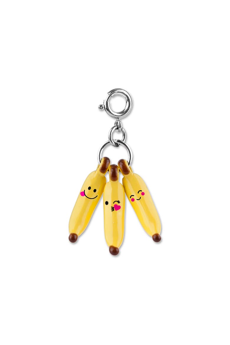 Kids' Banana-Moji Charm, Main, color, YELLOW